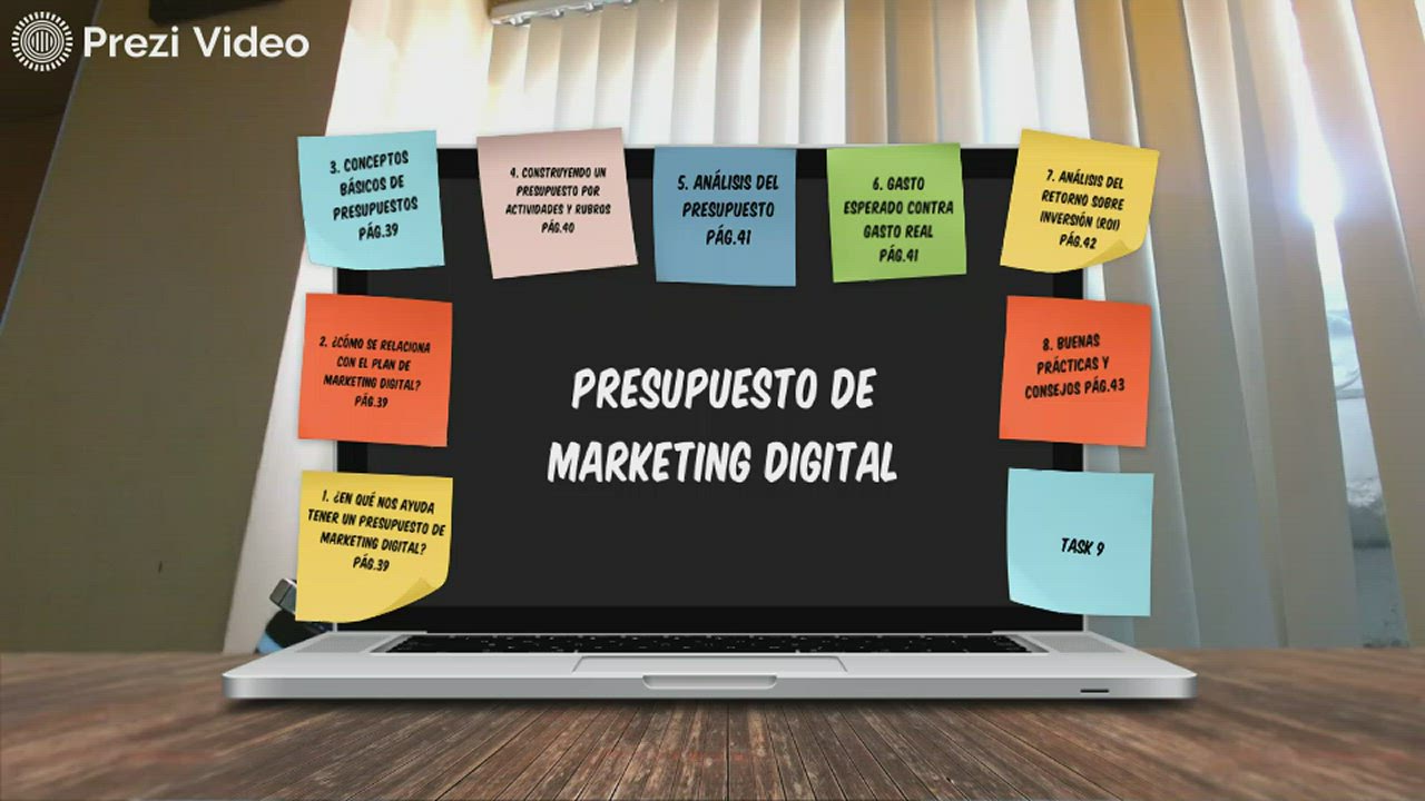 09. PRESUPUESTO DE MARKETING DIGITAL by jorge guerra on Prezi Video