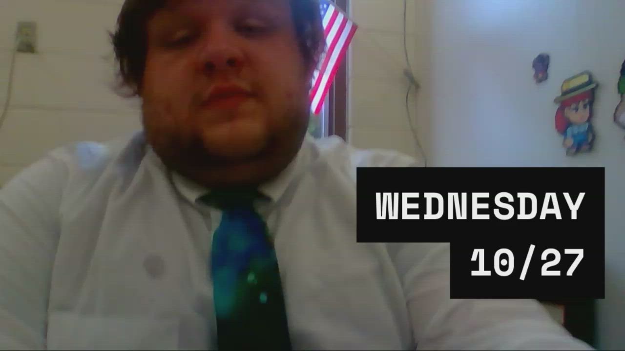 Wednesday 10/27