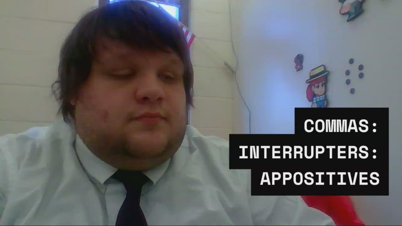 Commas: Interrupters: Appositives 