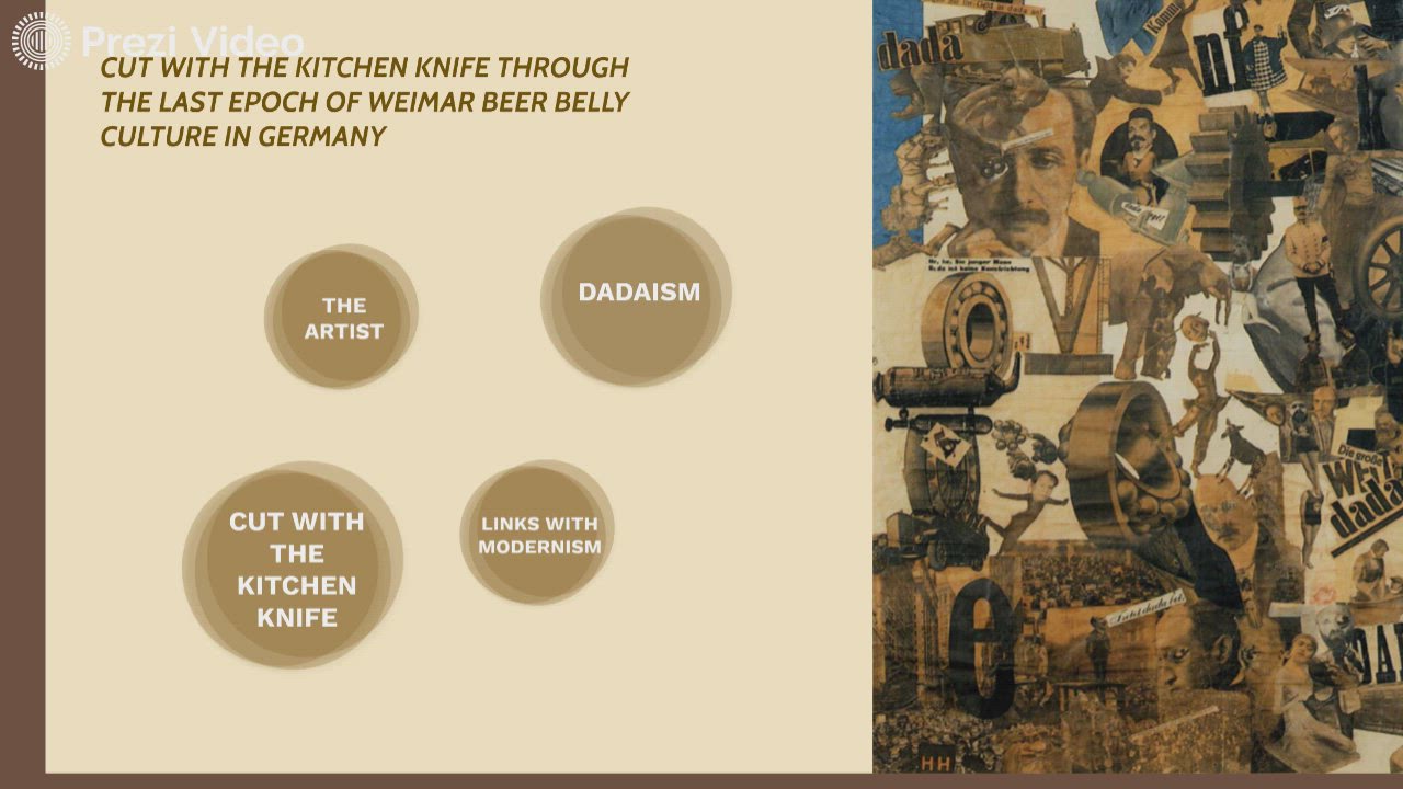 "Cut with the Kitchen Knife Through the Last Epoch of BeerBelly Culture in Germany" byHannah