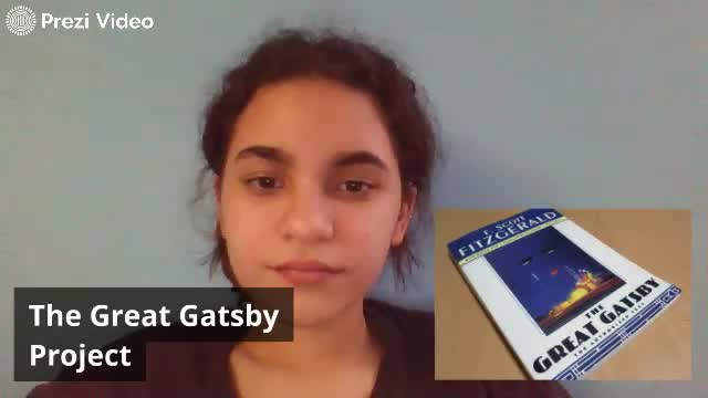 The Great Gatsby Project by Ariana Vidal on Prezi Video
