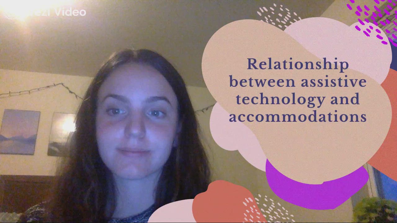 Relationship between assistive technology and by