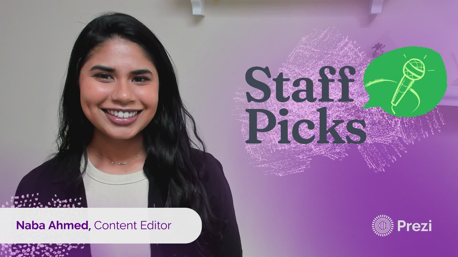 Prezi 2022 Staff Picks by Naba Ahmed on Prezi Video