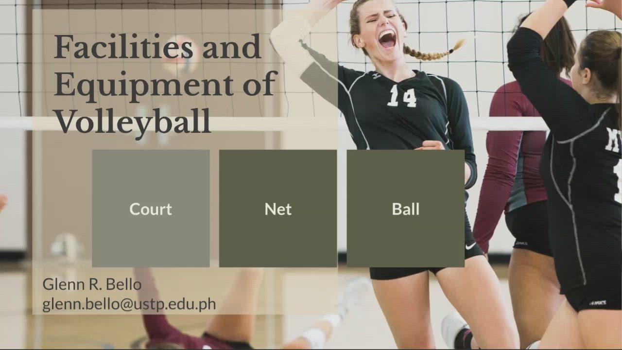 Facilities and Equipment of Volleyball by alexa jules on Prezi Video