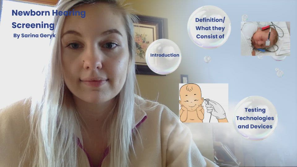 Newborn Hearing Screening Part 1 by Sarina Geryk on Prezi Video