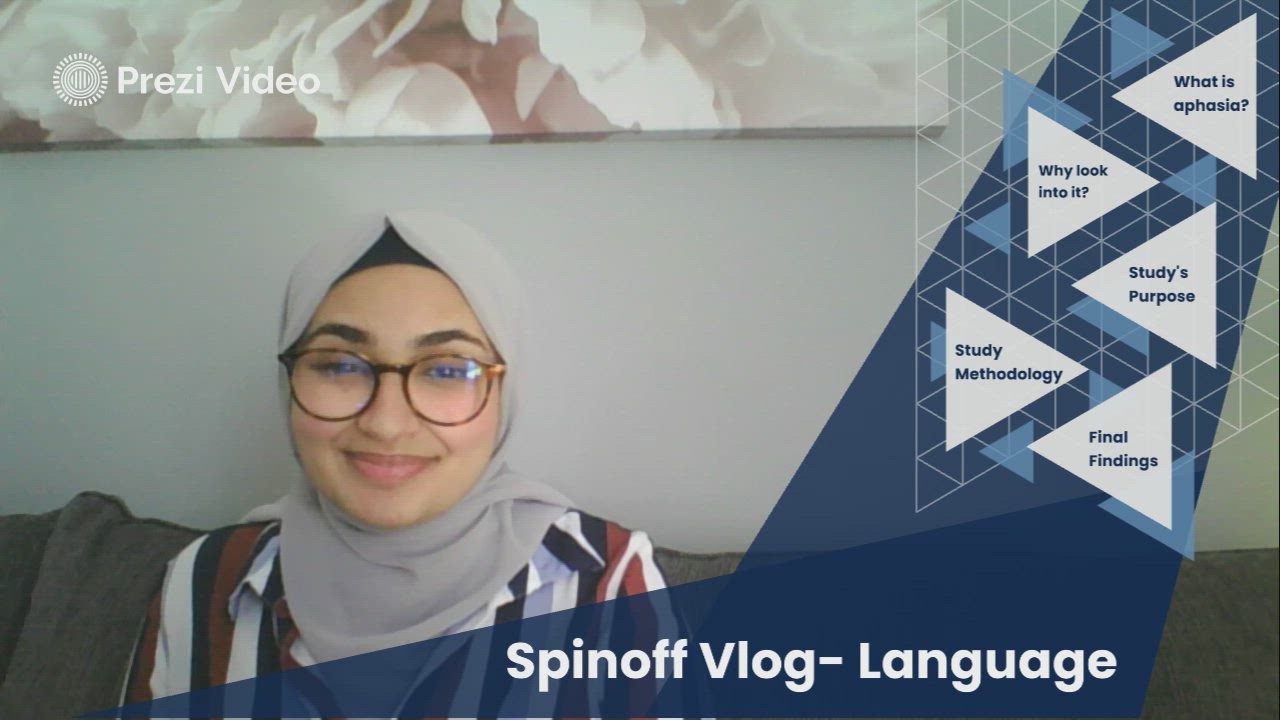 Video 3 Spinoff Vlog- Language by Fatema A on Prezi Video