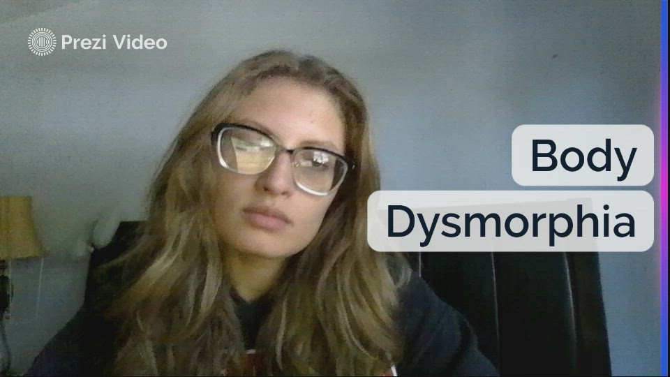 Mental illness Body Dysmorphia. by Jelissa Brown on Prezi Video