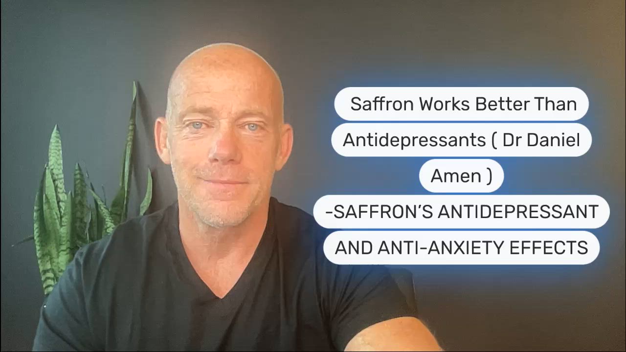 Is Saffron better than Antidepressants ? by Bruce Sweeney on Prezi Video