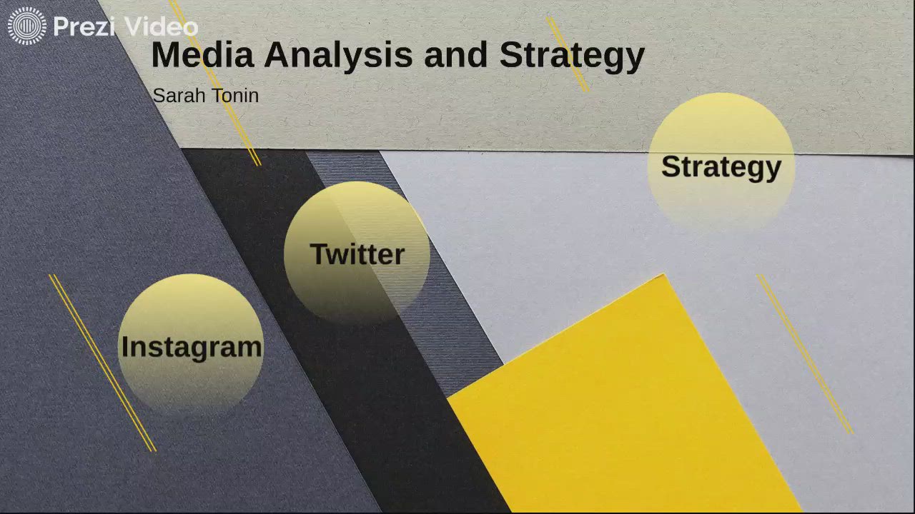 Media Analysis & Strategy by Sarah Tate on Prezi Video