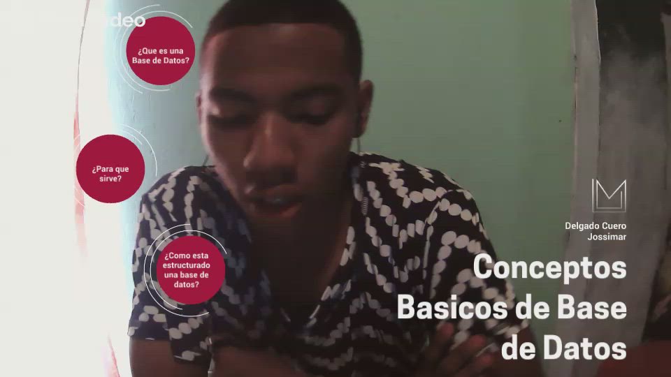 Conceptos basicos de BASE DE DATOS by Delgado Jossimar on Prezi Video
