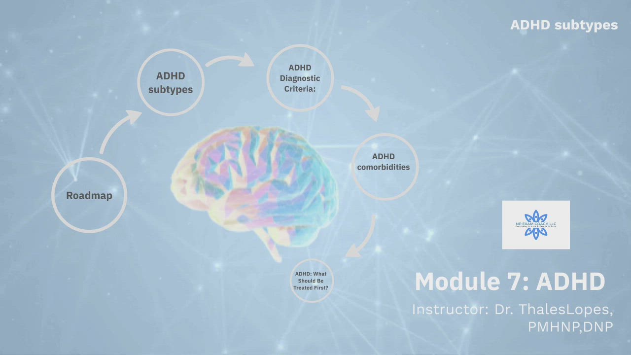 ADHD Subtypes Explained: A PMHNP Psychopharmacology Guide by THALES ...