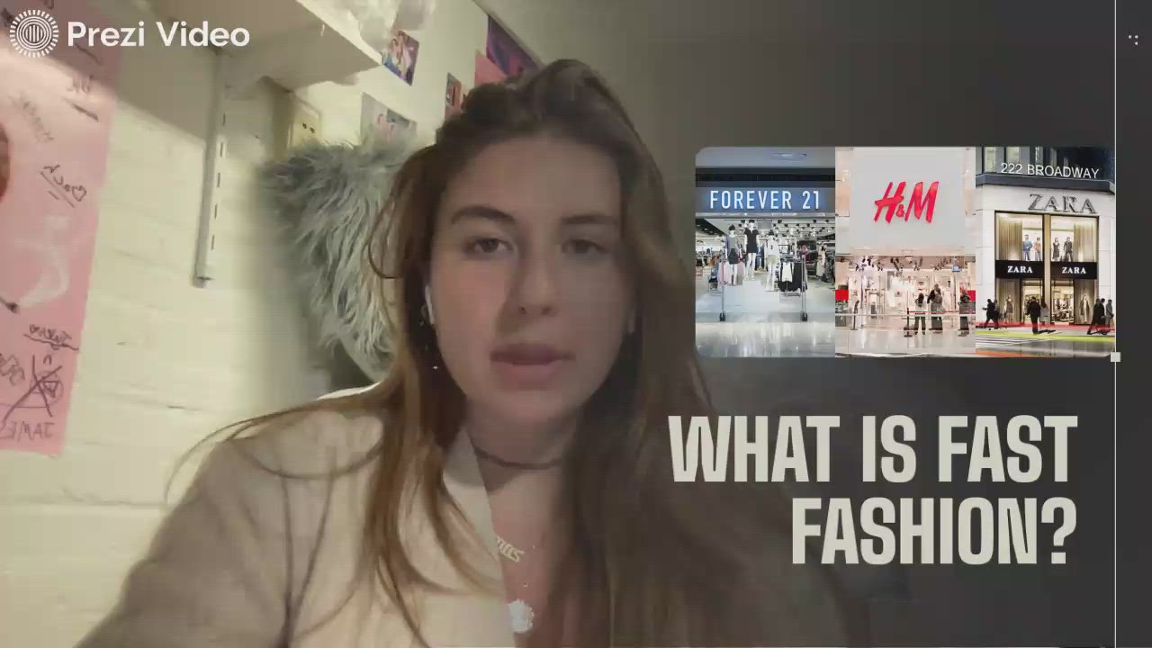Problems With The Fast Fashion Industry By Calli Snyder On Prezi Video