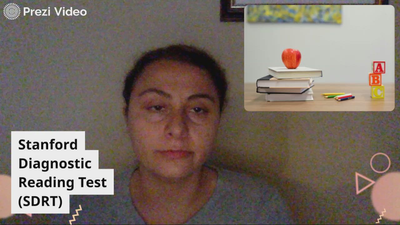 Stanford Diagnostic Reading Test (SDRT) by Toula Panitsidis on Prezi Video