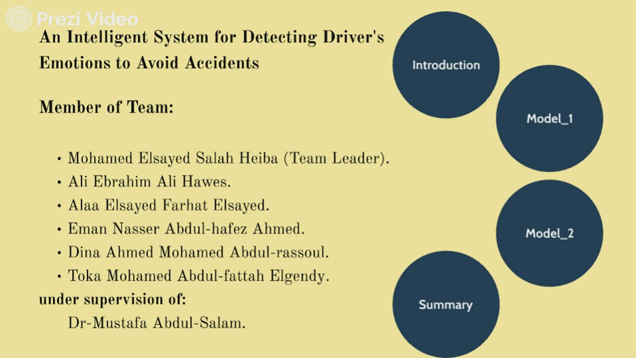 graduation project by Alaa Elsayed on Prezi Video