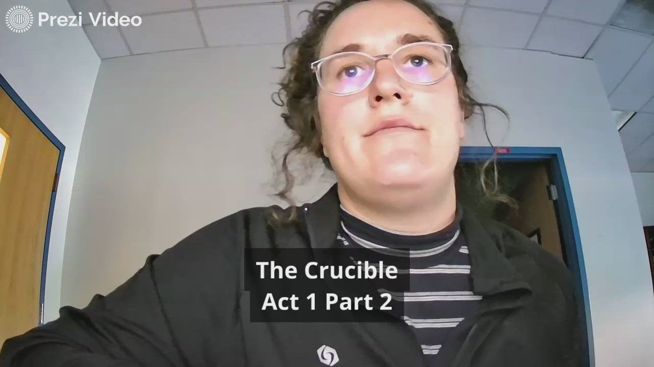 The Crucible Act 1 Part 2 By Samantha Thomas On Prezi Video