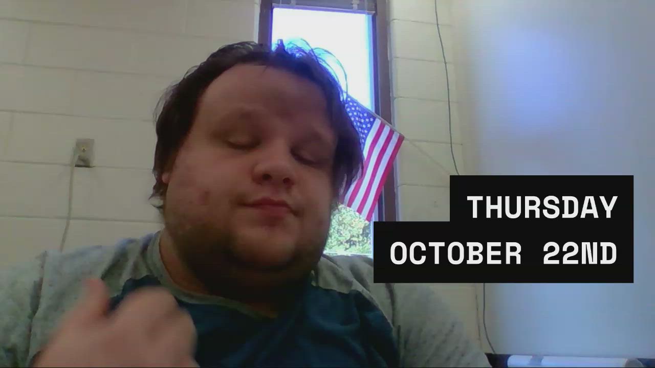 Thursday October 22nd