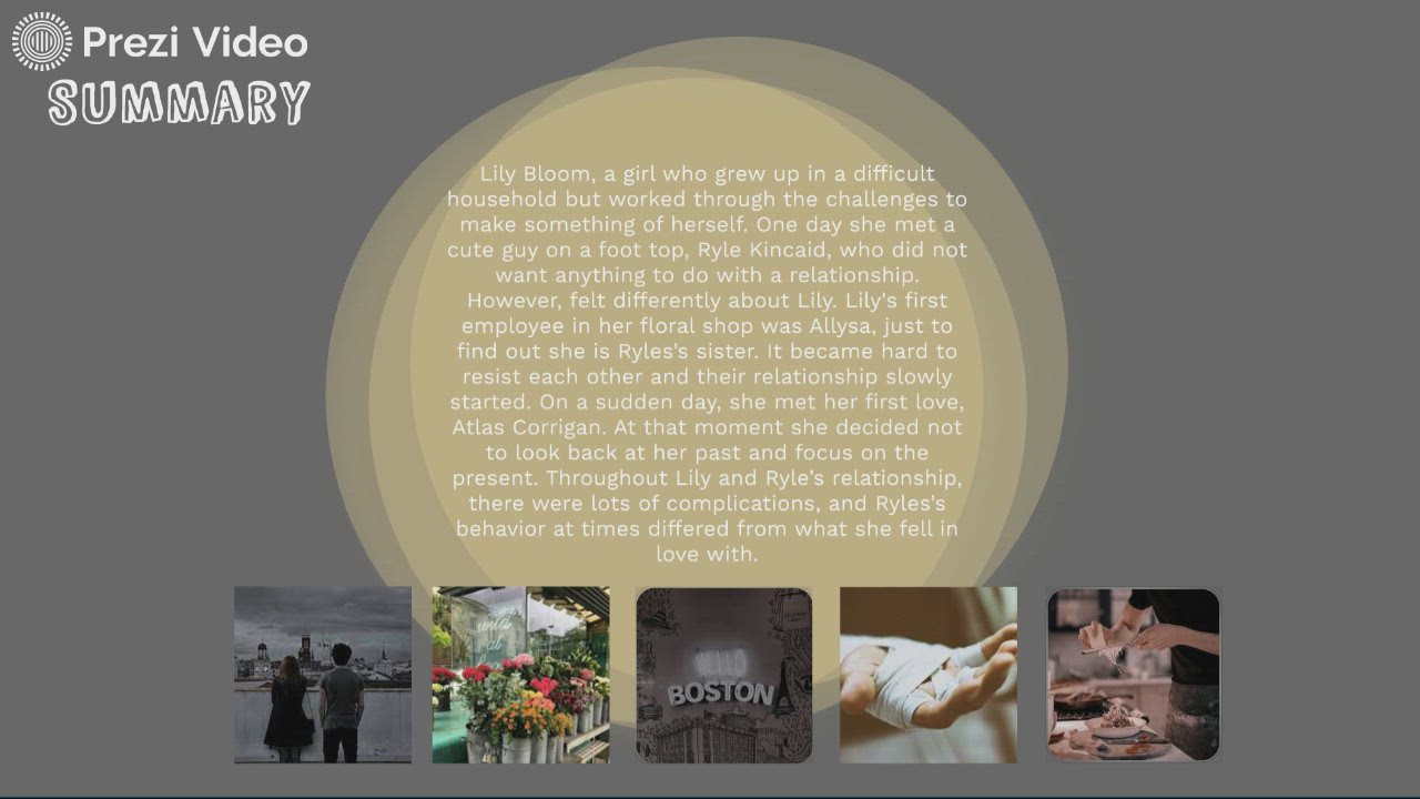 It Ends With Us by Sneha Dey on Prezi Video